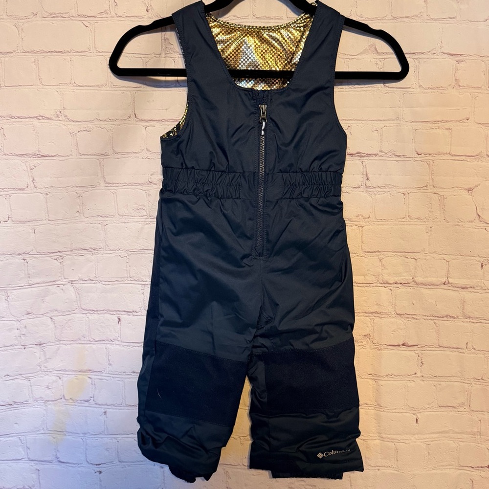 Columbia Kids' Navy Snow Overalls Size 2T